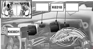 Relé da bomba hidráulica SMG (K6318) para o motor S85.