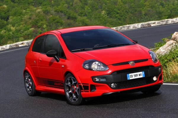 Abarth Punto Evo (2010-2011) – especificações das lâmpadas