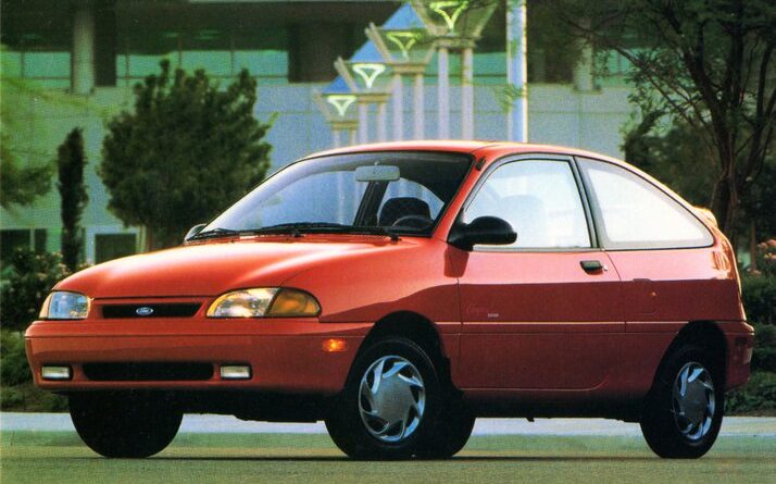 Ford Aspire (1994-1997) – caixa de fusíveis