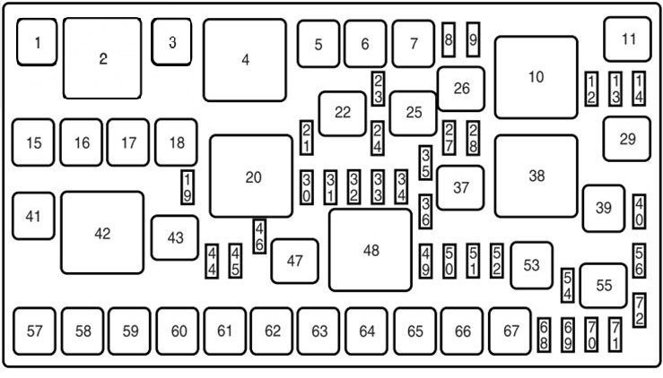 Compartimento do motor com painel sendo pressionado para encaixe.