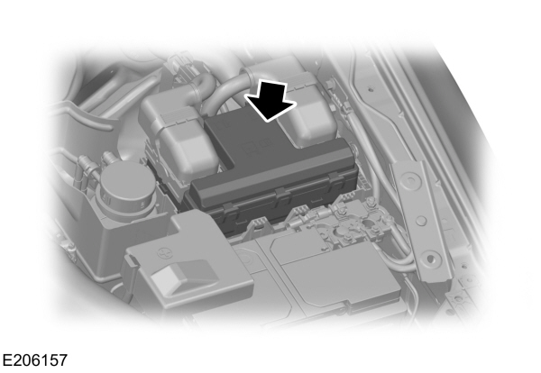 Diagrama do fusível do motor para veículos com direção assistida eletrónica.