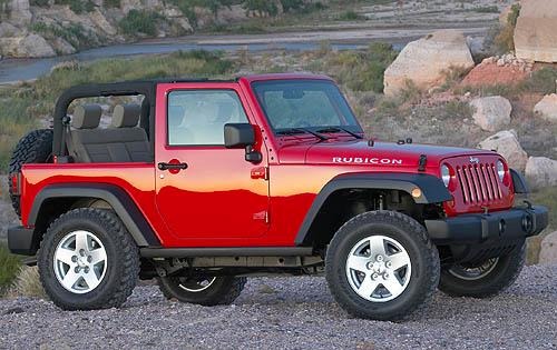 Jeep Wrangler JK (a partir de 2010) – especificações da lâmpada