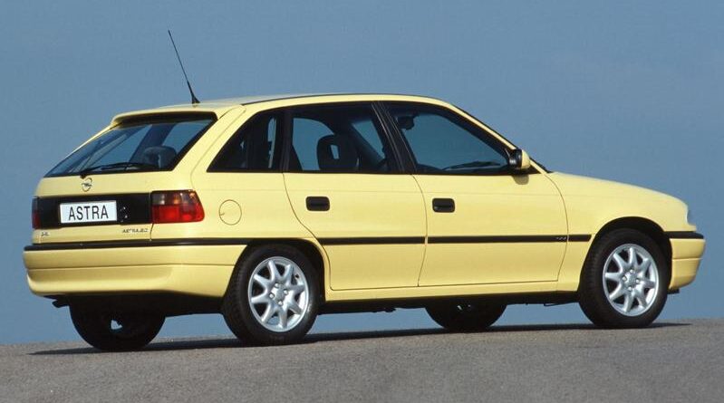 Opel Astra F (1991-2002) – caixa de fusíveis
