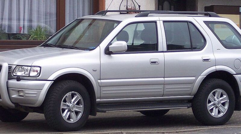 Opel Frontera B (1998-2003) – bateria