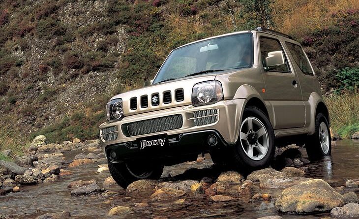 Suzuki Jimny (1998-2020) – caixa de fusíveis