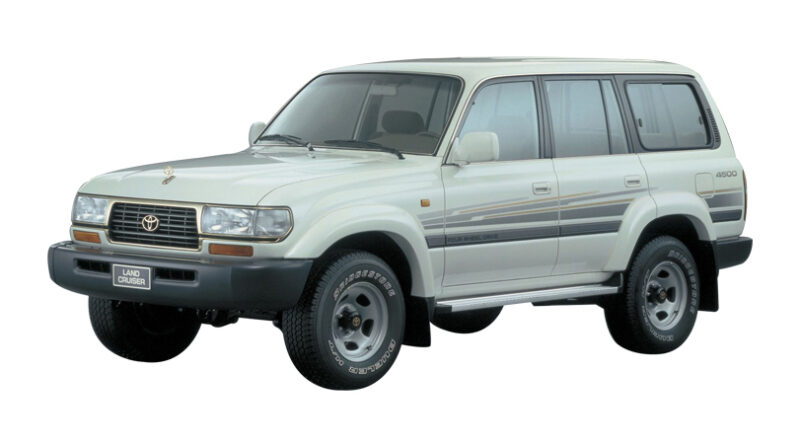 Toyota Land Cruiser 80/J80 (1990-1997) – caixa de fusíveis