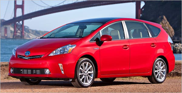 Toyota Prius V (2012-2016) – Caixa de fusíveis